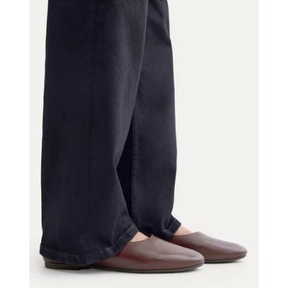Everlane Shoes - Everlane The Day Glove Burgundy Leather Ballet Flats Womens Size 10 Shoes Italy